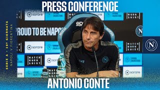 LIVE | La conferenza stampa di Antonio Conte in vista di Napoli - Fiorentina