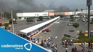 ÚLTIMA HORA Incendio consume toda la plaza de Sendero Ixtapaluca