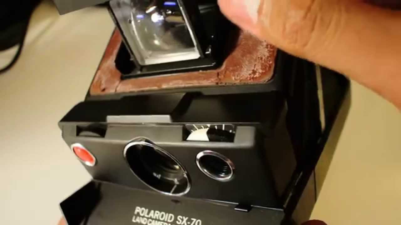 Polaroid SX-70 Land Camera Model 3 - YouTube