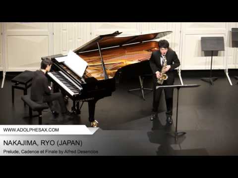 Dinant2014 NAKAJIMA Ryo Prelude, Cadence et Finale by Alfred Desenclos