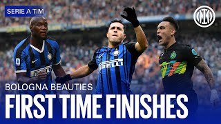 FIRST TIME FINISHES | INTER vs BOLOGNA ALL GOALS ⚽⚫🔵?