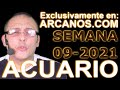 Video Horscopo Semanal ACUARIO  del 21 al 27 Febrero 2021 (Semana 2021-09) (Lectura del Tarot)