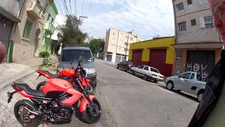 KLE621 FULL HORNET RED METALIC & XJ 6 PINK FLUORESCENTE JUNTAS. AQUI NESSE CANAL TEM.