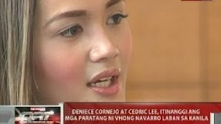 QRT: Deniece Cornejo at Cedric Lee, itinanggi ang mga paratang ni Vhong Navarro laban sa kanila