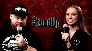 Stand Up: Андрей Атлас и Вика Складчикова отвечают на пару вопросов для