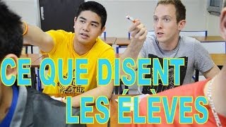 CE QUE DISENT LES ÉLÈVES - LE RIRE JAUNE