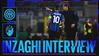 L'INTERVISTA DI SIMONE INZAGHI | INTER 4-0 STELLA ROSSA | 🎙️⚫🔵??