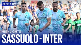 SASSUOLO vs INTER 1-2 | HIGHLIGHTS | SERIE A 22/23 ⚫🔵?