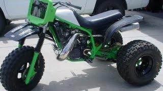 Yamaha TRI Z 250 and Honda 350X REVIEW BUILD WALK AROUND
