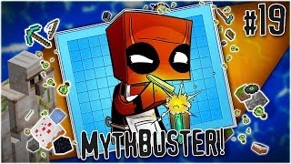 Minecraft MythBuster - GOLEM MARIUSZ! (ODCINEK 19)