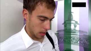 Jerzy Janowicz INTERVIEW after quarterfinal win in Wimbledon