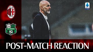 #MilanSassuolo | Post-match reactions