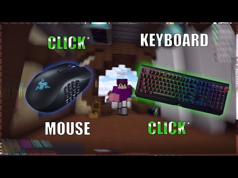 *INSANE* KEYBOARD & MOUSE SOUNDS | BEDWARS #4