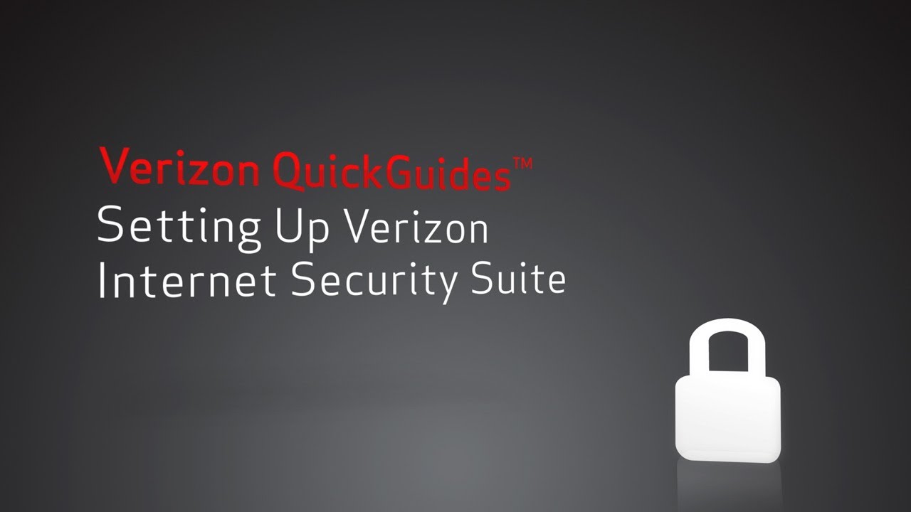 Setting Up Verizon Internet Security Suite -- Verizon QuickGuides ...