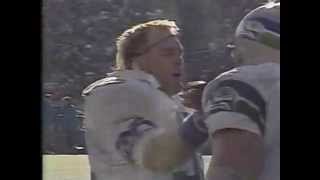 Brian Bosworth of the Seattle Seahawks circa 1987 in Pittsburgh