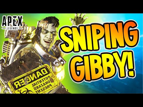 THE SNIPING GIBBY! (Console Apex Legends)
