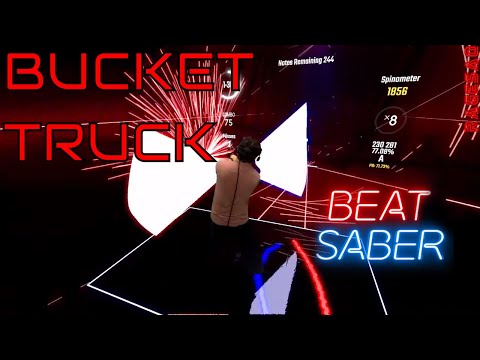 Sometimes you just gotta have fun - Bucket Truck - Twenty Trucks - Beat Saber Darth Maul staff style