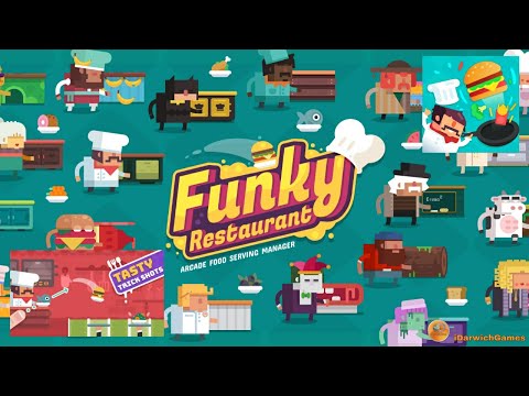 Funky Restaurant - Arcade Food Serving Manager - Gameplay Trailer (Android)