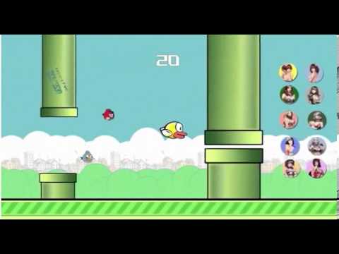 Hình ảnh trong video Chim không đồi quà version Flappy Bird