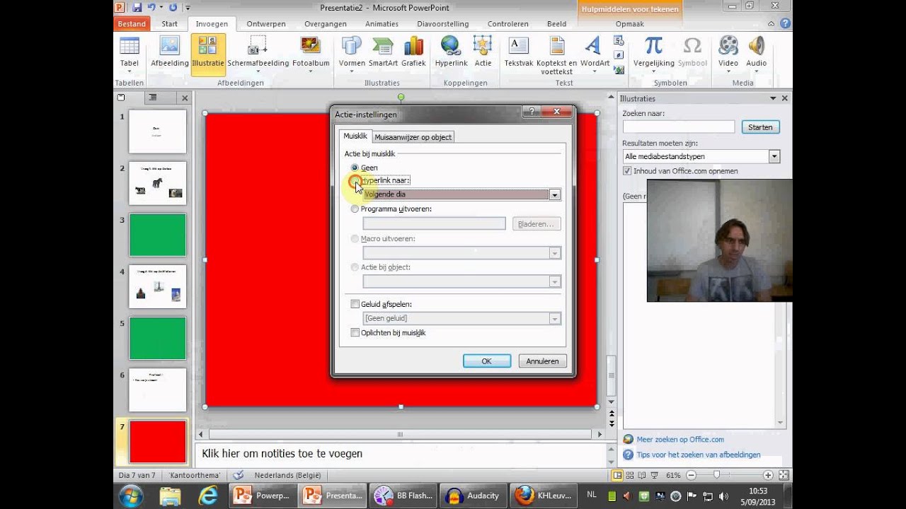 Spelletje of quiz maken in Powerpoint - YouTube