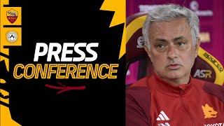 🟨🟥?? LIVE | La conferenza stampa di Jésé Mourinho alla vigilia di Roma-Udinese