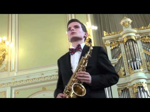 Matvey Sherling perform «Concerto» Glazunov Alexandr