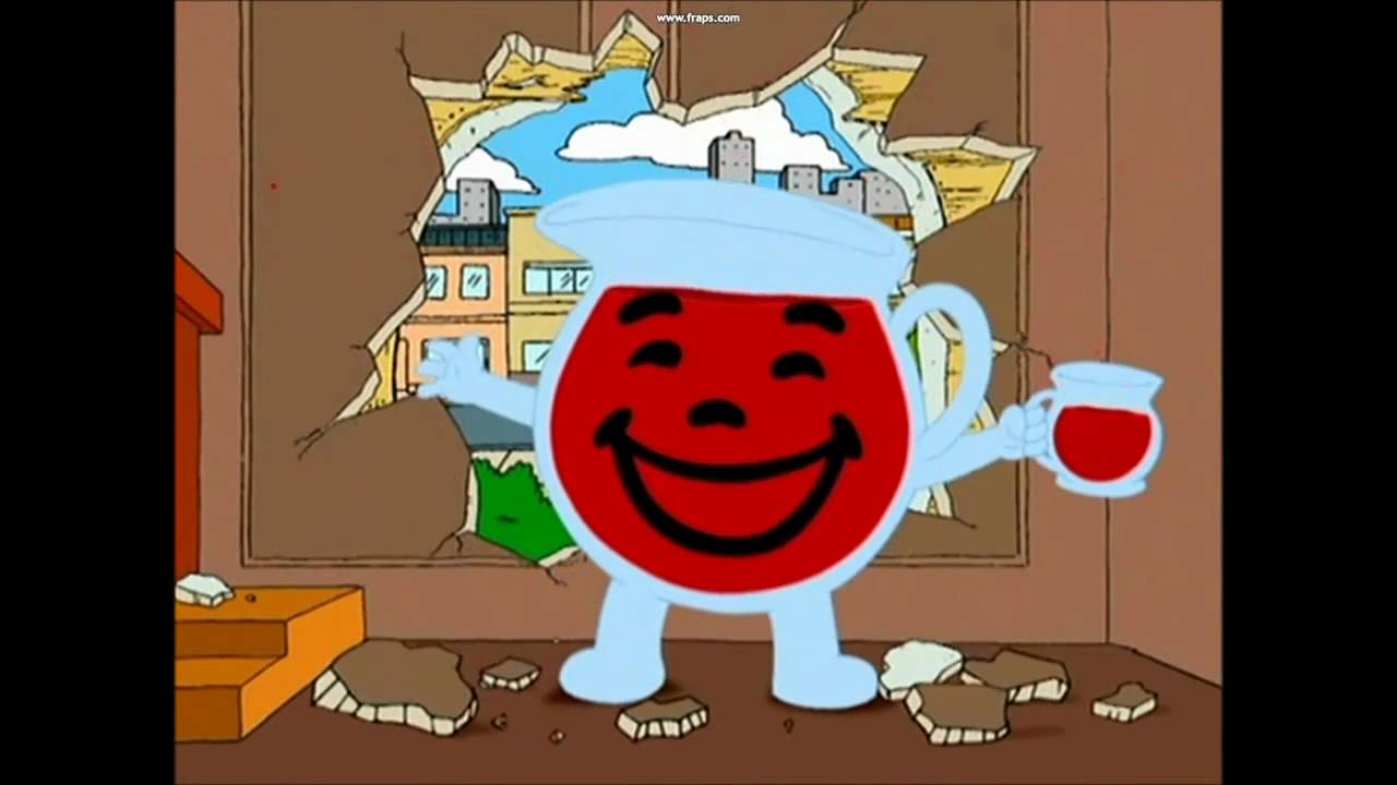 Family Guy "Oh Yeah" Kool-Aid Man Parody - YouTube