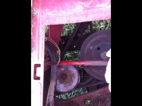 Drive belt problem (MTD Hydrostatic lawn mower) - YouTube