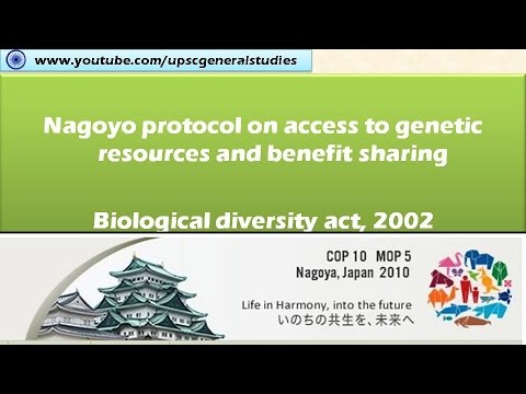 Download Nagoyo protocol on access to genetic resources and benefit sharing: Biological diversity act, 2002