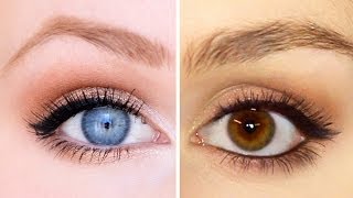 AUGEN MAKEUP für braune und blaue Augen mit TheBeauty2go!