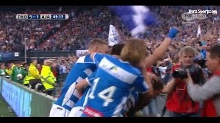 PEC Zwolle vs Ajax 5-1 All Goals & Highlights 20/04/2014 HD FINAL