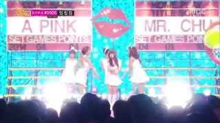 140405 MBC Show Music Core Apink Mr.Chu Come Back