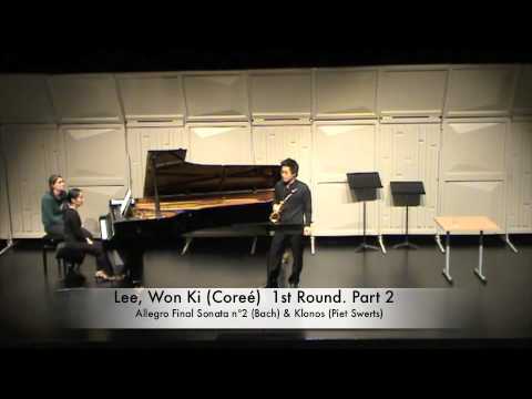 Lee, Won Ki (Coreé) 1st Round. Part 2