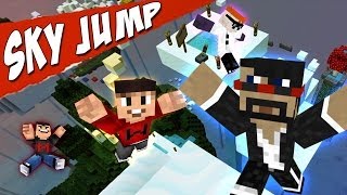 Drunk Minecraft | JUMPING ON CAPTAINSPARKLEZ