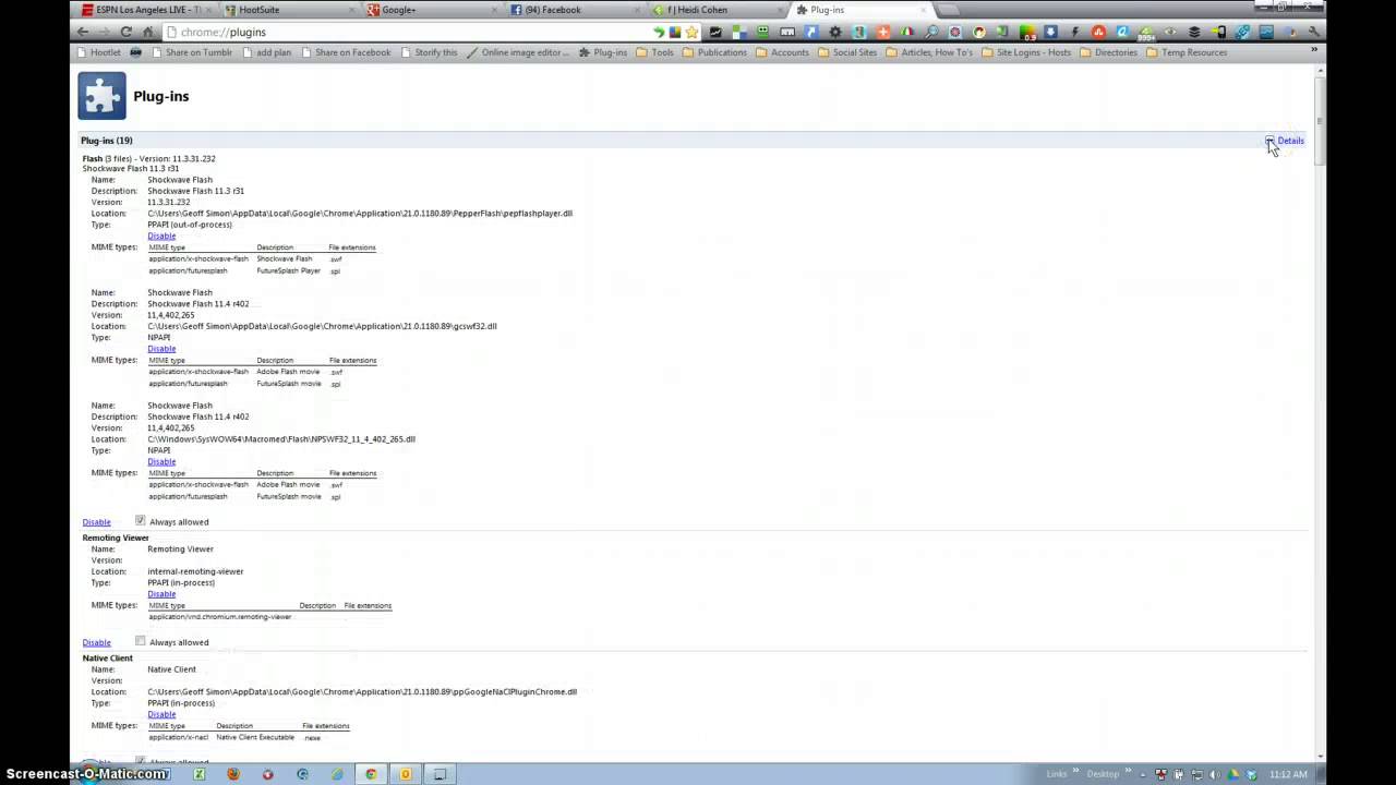 Fixing Chrome from Crashing from Shockwave Flash Plugin - YouTube