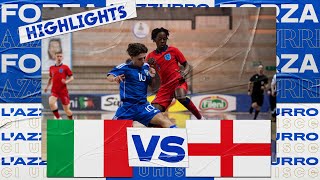 Highlights: Italia-Inghilterra 2-2 | Futsal | Under 19 | Qualificazioni Euro 2023