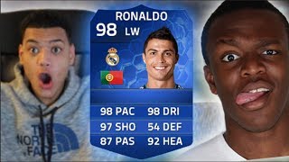 TEAM OF THE YEAR RONALDO PINKSLIPS vs KSI!! Fifa 14 Ultimate Team TOTY