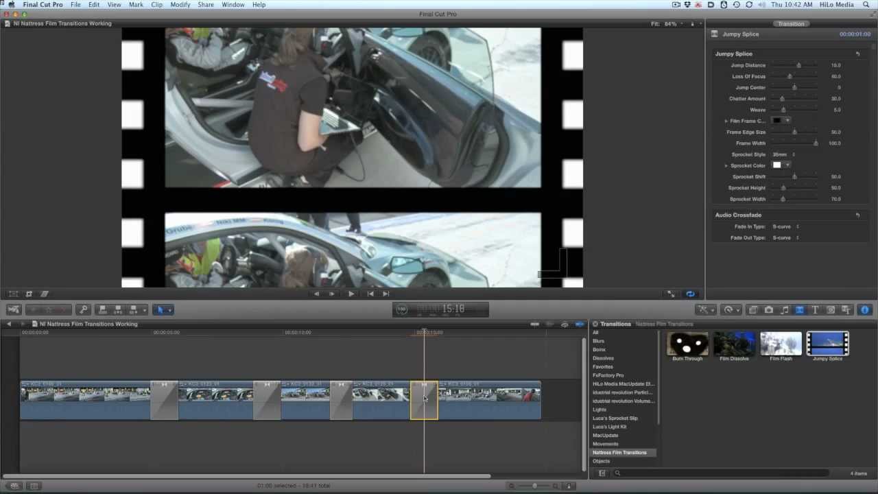 final cut pro 7 transition plugins