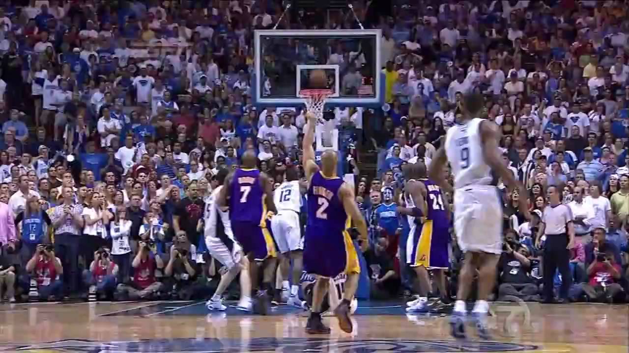 6/11/2009 Lakers vs Magic NBA Final Game 4 Derek Fisher Clutch Three