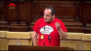 David Fernàndez: "BCN World concentra el pitjor del capitalisme ludòpata"