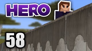 Minecraft HERO #58 - Eine Mauer wie sie im Buche steht! | Zombey