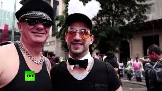 Крупнейший гей-парад прошел в Бразилии