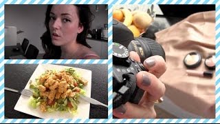 Beautygloss vlog 7 ❤ werken, etentje, fotograferen