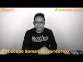 Video Horscopo Semanal CAPRICORNIO  del 14 al 20 Diciembre 2014 (Semana 2014-51) (Lectura del Tarot)