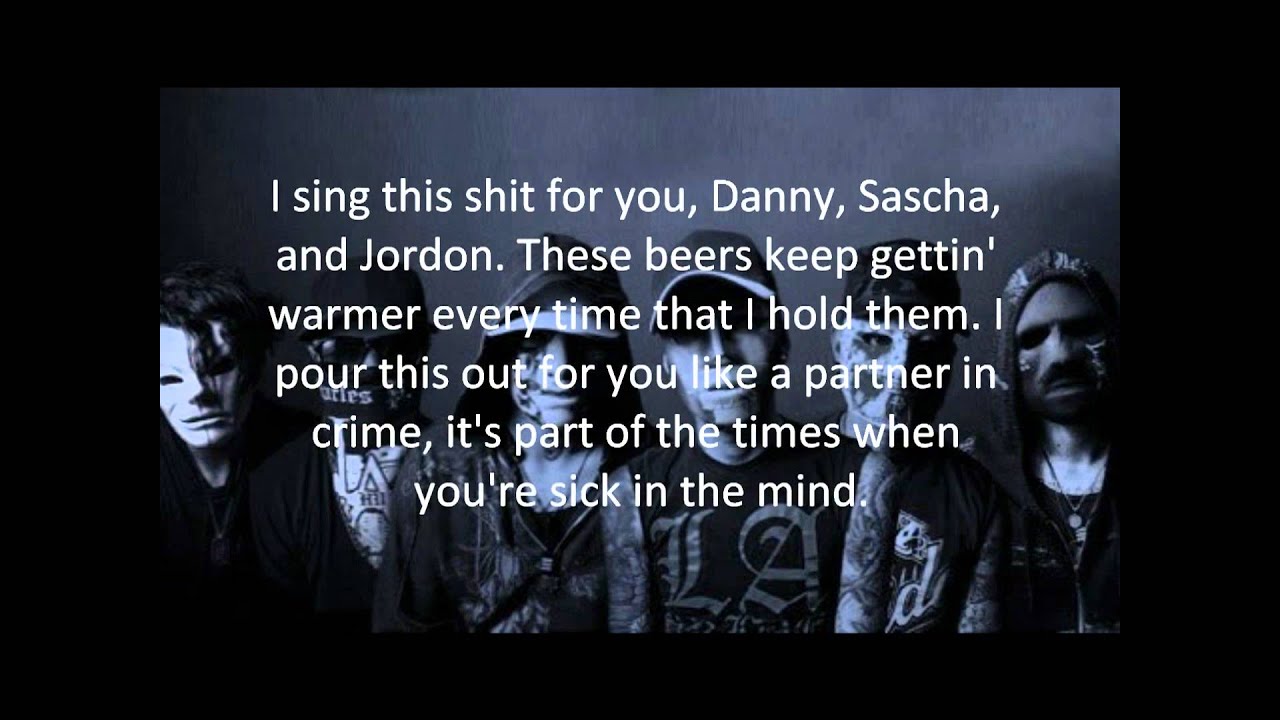 Hollywood Undead- The Diary Lyrics - YouTube