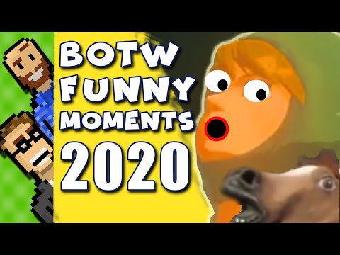 NEW FUNNY MOMENTS for 2020! Floppy Horse, Bomb Pit Glitch, and MORE! | Breath of the Wild