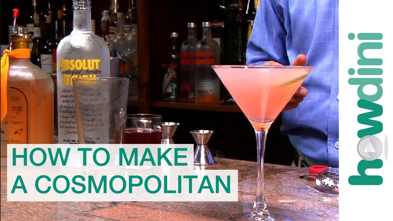 cosmopolitan drink recipe simple