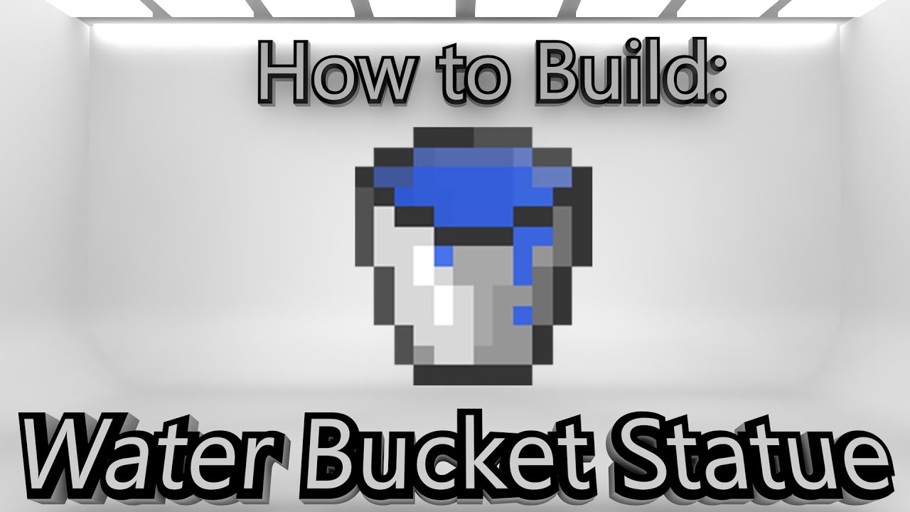 How To Put Water In Bucket Minecraft