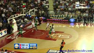 Basketinside.com-Play of the game G2 Roma-Siena:la schiacchata di Datome