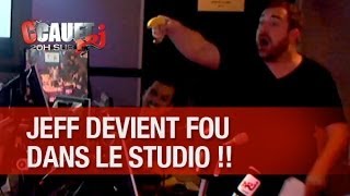 Jeff devient fou dans le studio à cause du karaoké qui tue ! - C'Cauet sur NRJ